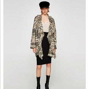Bohemian style Coat with Fringes, NWT